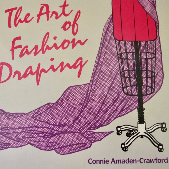 The Art of Fashion Draping Connie Amaden-Crawford 1989 Fairchild Books 2nd Prntg - Picture 11 of 11